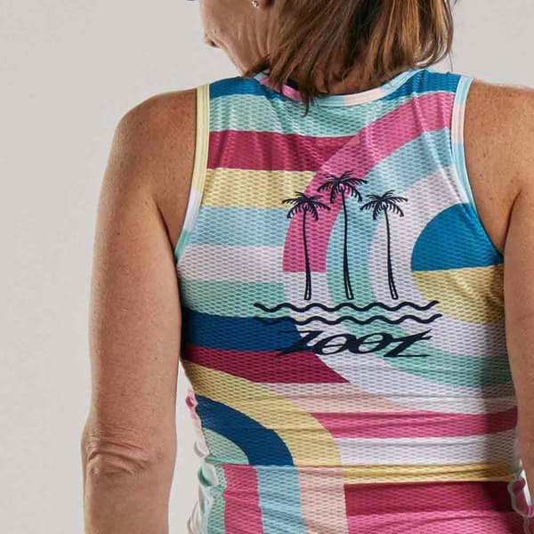 Zoot Ltd Cycle Ærmeløs Baselayer Flerfarvet 2XL Kvinde