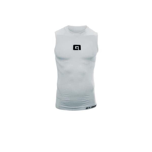 Ale S1 Spring Ærmeløs Baselayer Hvid 2XS/XS Mand