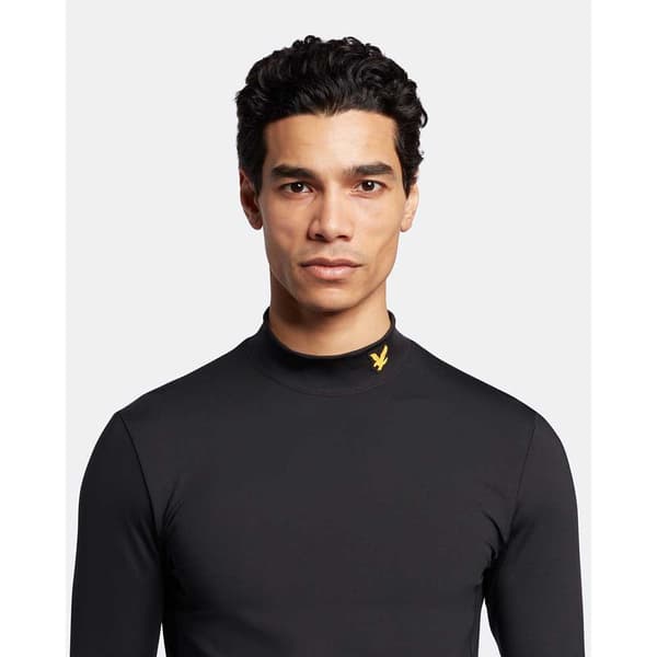 Lyle & Scott Langærmet Baselayer Sort S Mand