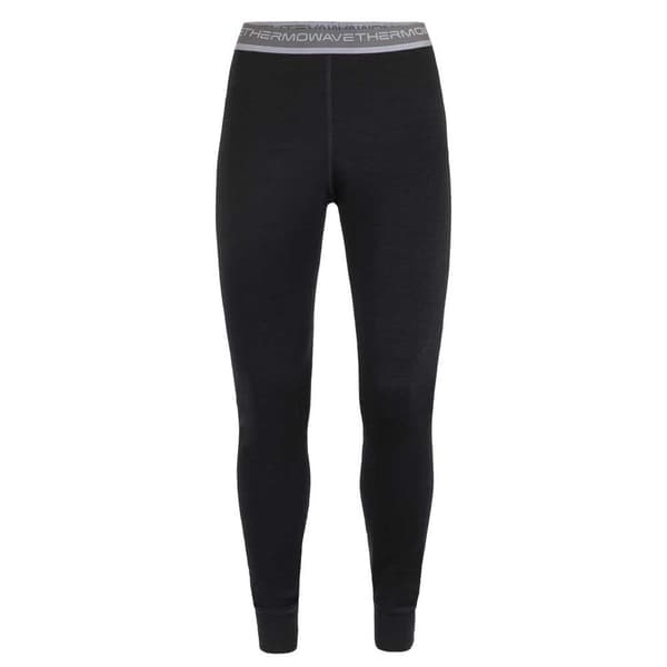 Thermowave Merino Arctic Baselagbukser Sort 2XL Kvinde