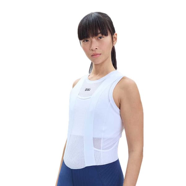 Poc Essential Layer Ærmeløs Baselayer Hvid S Kvinde