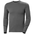 Miniatyrbillede 3 af 5: Helly Hansen Lifa Merino Midweight Crew Langærmet Baselayer Grå 2XL Mand