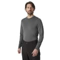 Miniatyrbillede 1 af 5: Helly Hansen Lifa Merino Midweight Crew Langærmet Baselayer Grå 2XL Mand