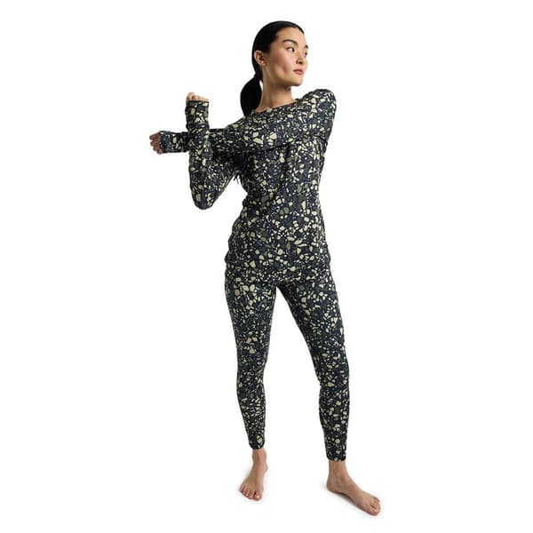 Burton Midweight Langærmet Baselayer Grøn XS Kvinde