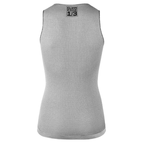 Assos P1 Ærmeløs Baselayer Grå 0 Kvinde