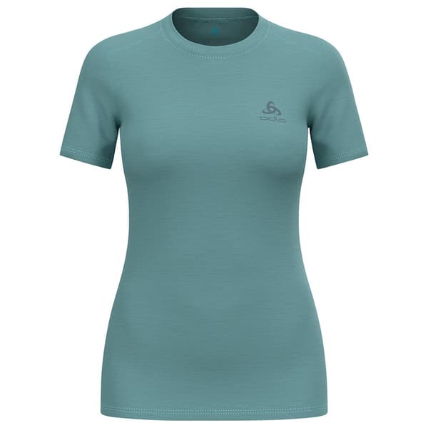 Odlo Merino 160 Kortärmad Baslager Grönt S Kvinna