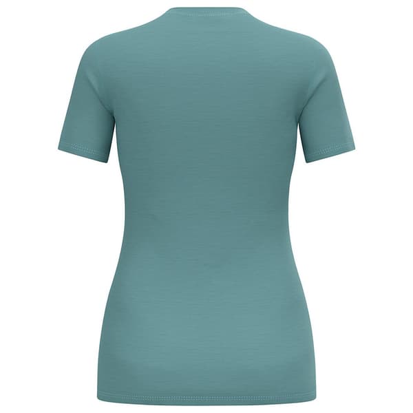 Odlo Merino 160 Kortärmad Baslager Grönt S Kvinna