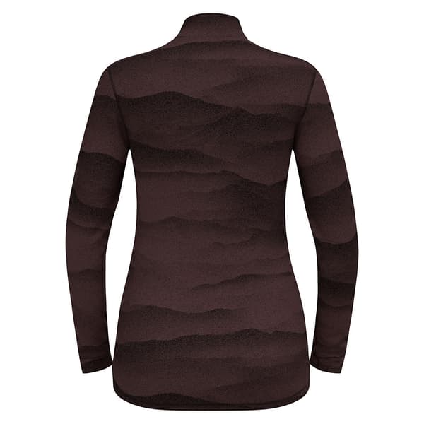 Odlo Merino Ridgelines Långärmad Baslager Brun XS Kvinna
