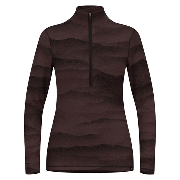 Odlo Merino Ridgelines Langærmet Baselayer Brun XL Kvinde