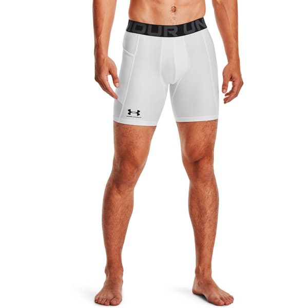 Under Armour Heatgear Baslager Shorts Vit XS / Regular Man