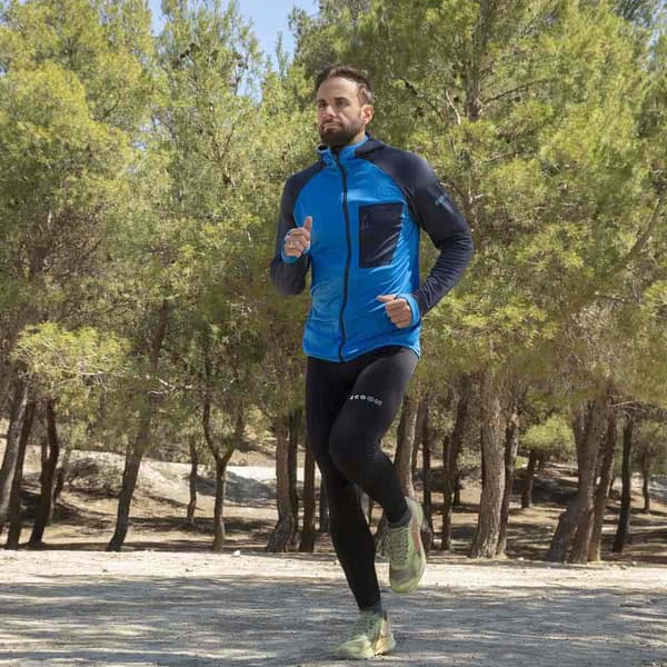 Ecoon Skyrace Baslagerbyxor Grå M Man
