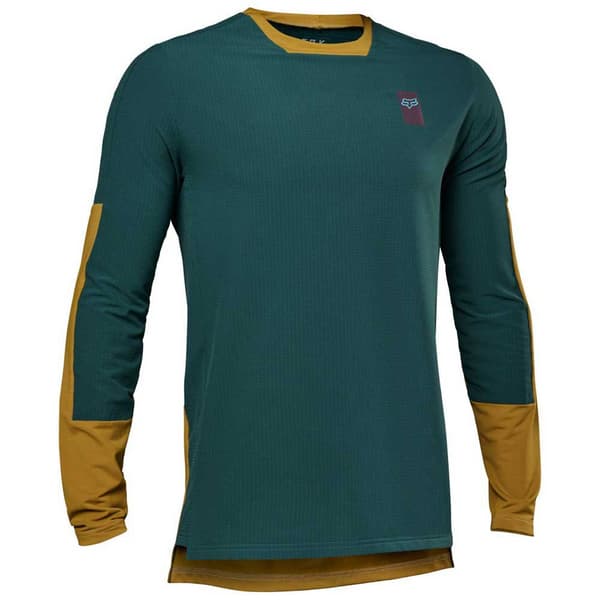 Fox Racing Defend Thermal Langærmet Baselayer Grøn S Mand