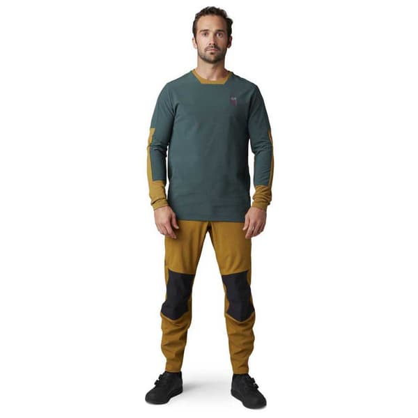 Fox Racing Defend Thermal Langærmet Baselayer Grøn S Mand