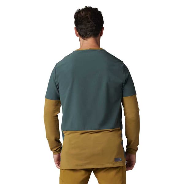 Fox Racing Defend Thermal Langærmet Baselayer Grøn S Mand