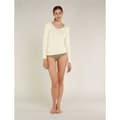 Miniatyrbillede 6 af 6: Icebreaker Merino 150 Siren Sweetheart Langærmet Baselayer Beige S Kvinde