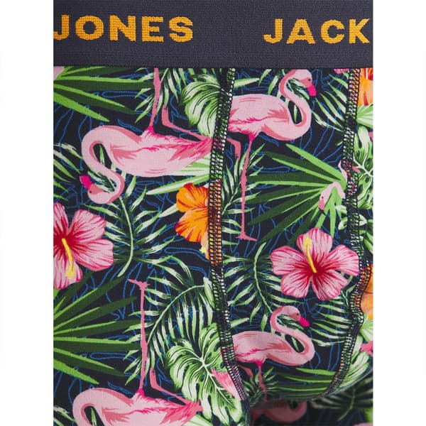 Jack & Jones Pink Flamingo Plus Size Boxers 5 Enheter Flerfärgad 4XL Man