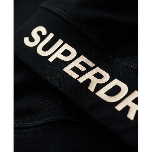 Superdry Sportswear Logo Urheilurintaliivit Musta XL Nainen