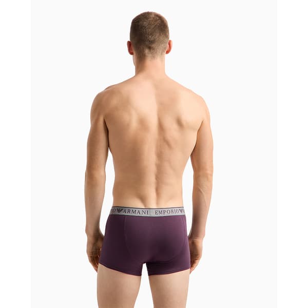 Emporio Armani 111769-4f720 Boxers 2 Enheter Grå,Lila S Man