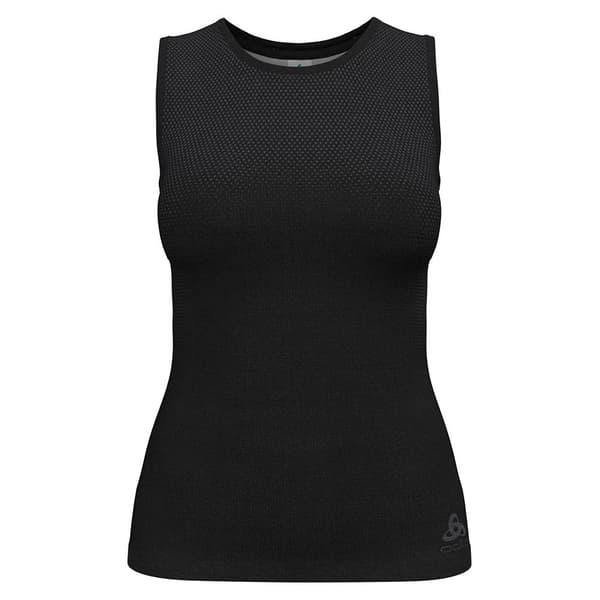 Odlo Crew Performance Light Ærmeløs Baselayer Sort M Kvinde