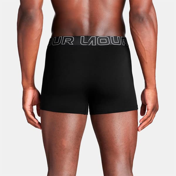 Under Armour Performance Cotton 3´´ Boxers 3 Enheter Svart 2XL Man