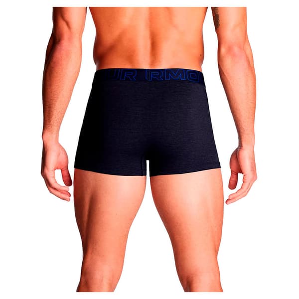 Under Armour Performance Cotton 3´´ Boxers 3 Enheter Blå L Man