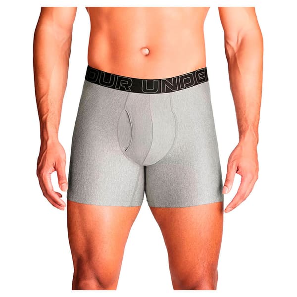 Under Armour Performance Tech 6´´ Boxers 3 Enheter Grå L Man