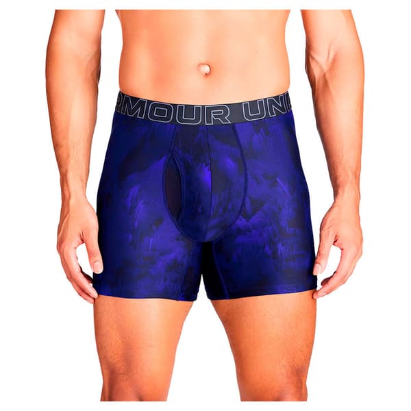 Under Armour Performance Tech 6´´ N Boxers 3 Enheder Blå M Mand