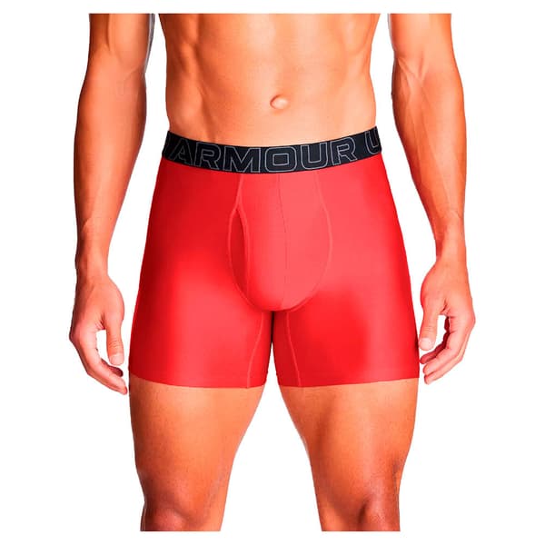Under Armour Performance Tech 6´´ Boxers 3 Enheter Röd XL Man