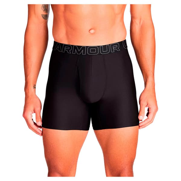 Under Armour Performance Tech Mesh 6´´ Boxers 3 Enheter Svart M Man