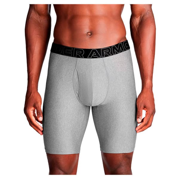 Under Armour Performance Tech 9´´ Boxerit 3 Yksiköt Harmaa XL Mies