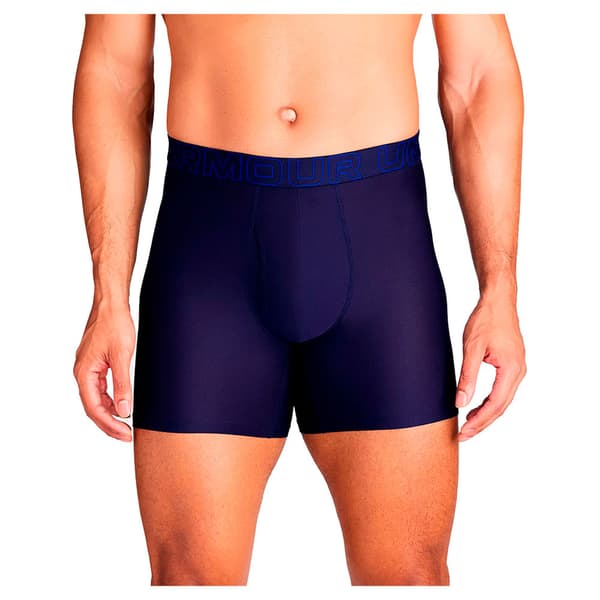Under Armour Performance Tech Mesh 6´´ Boxers 3 Enheter Blå L Man