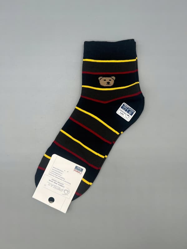 Herrestrømper 10-PACK Pesail Farverig Bamse 95 % Bomuld Sockpety 40-44