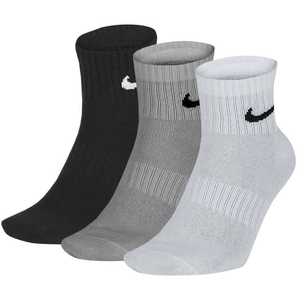 NIKE SOKKER SX7677-964 34-38 3-PAK MIX