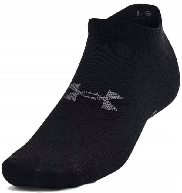 SORTE DAMESOKKER UNDER ARMOUR FOOT SOKKER 6-PAK 1370542-001