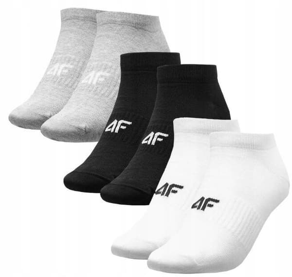 3-PACK BOMULLSSOCKA HERR FOTSOCKA 4F M277