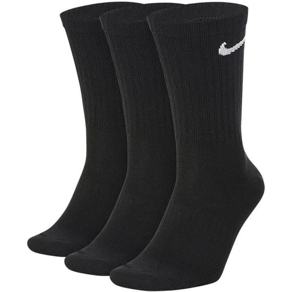 NIKE SX7676-010 PITKÄT SUKAT, 3 PAKKAUS SUKKIA