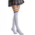 Miniatyrbild 3 av 8: KNÄSTRUMPO KNÄSTRUMPO LÅNGA STRUMPO REGNBÅGSSTRUMPOR REGNBÅGSPRIDE HBTQ
