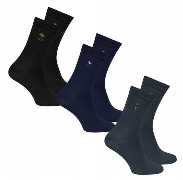 Sokker 4 par universal lange størrelse 39-44 mix