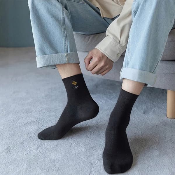 Sokker 4 par universal lange størrelse 39-44 mix