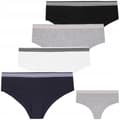 Miniatyrbild 1 av 9: Damtrosor Trosor Shorts Bomull Klassisk Bekväma Moderna 4-pack MORAJ M