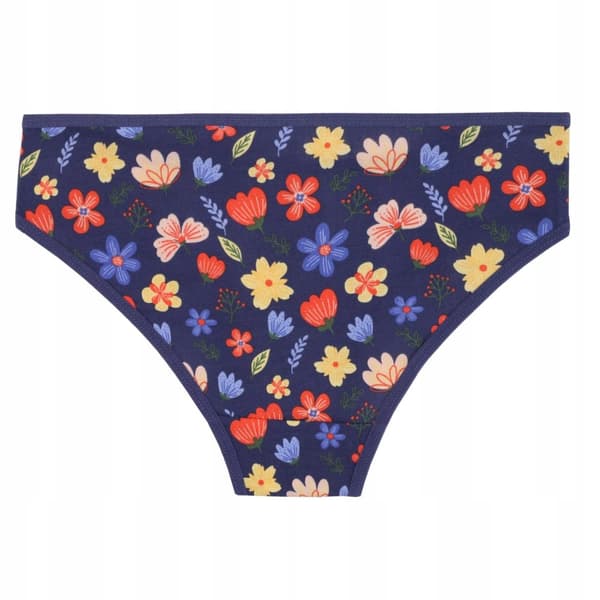 Flicktrosor i bomull för barn i blommor MORAJ 4-PACK 158-164
