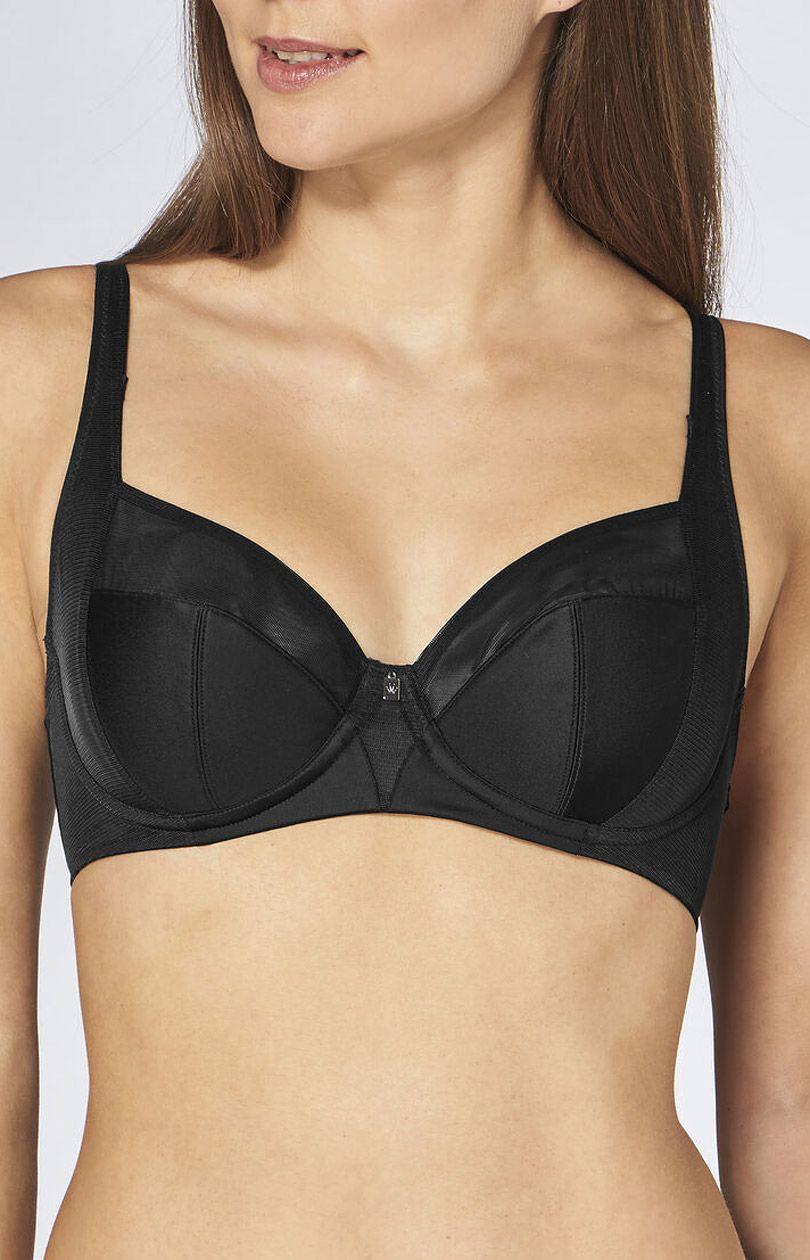 True Triumph Shape Sensation W02 10197661 padded bra, black, 75D
