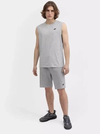 MIESTEN 4F HIHATON TANK TOP BASIC ALUSPAITA HARMAA M