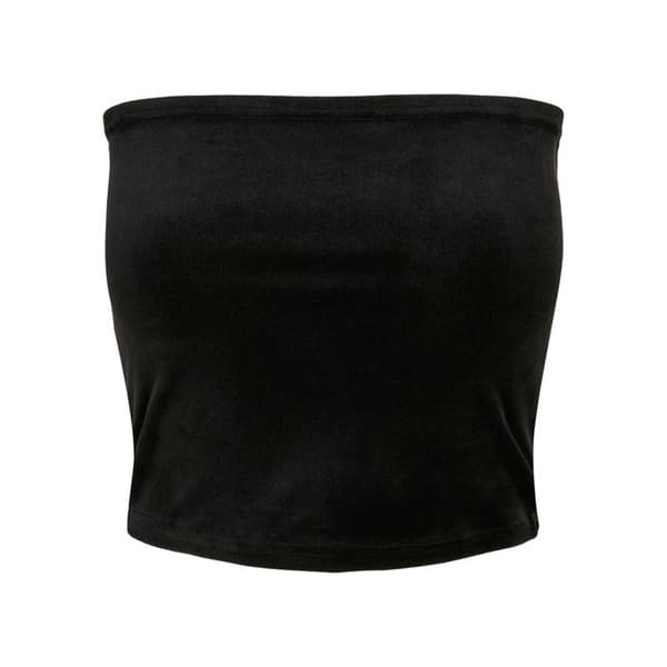Damlinne - Urban Classics - Sammetstube - Elastiskt sammet - Tätt snitt - Svart