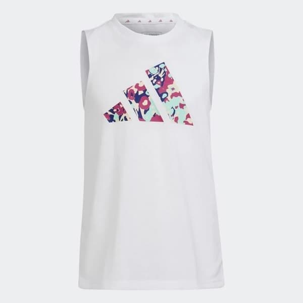 Regular Fit Logo Training Tank Top - Train Essentials Seasonal Aeroready