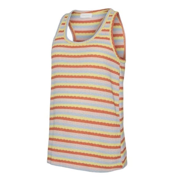 Dam T-shirt - MAMALICIOUS - Lohana - Multifarvet - Rund hals - 50% bomuld, 50% polyester