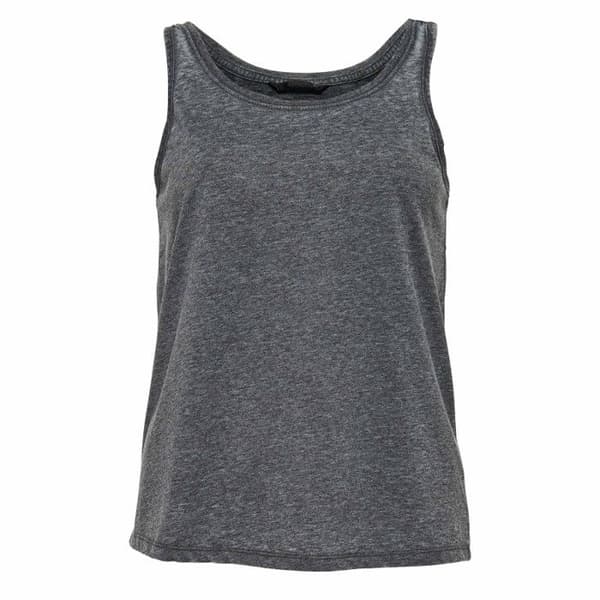Ärmelslös T-shirt med rund hals och rak skärning Dam ONLY