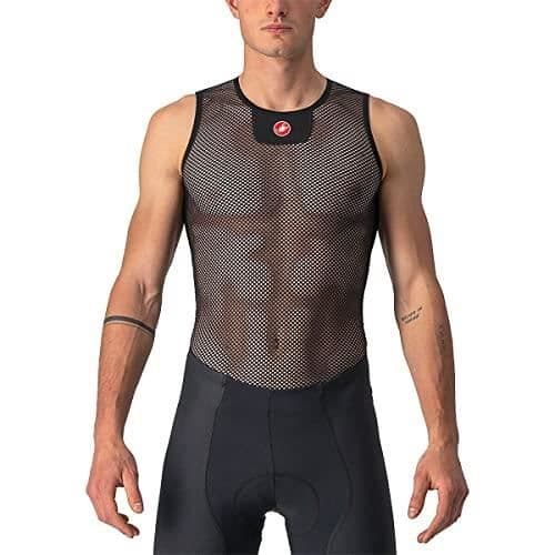 Castelli Core Mesh 3 ärmlös - svart, linne, svart, L-Xl, herr