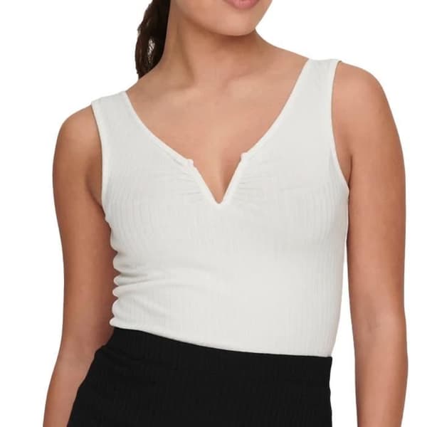 Topp Ecru Jacqueline De Yong Fransiska