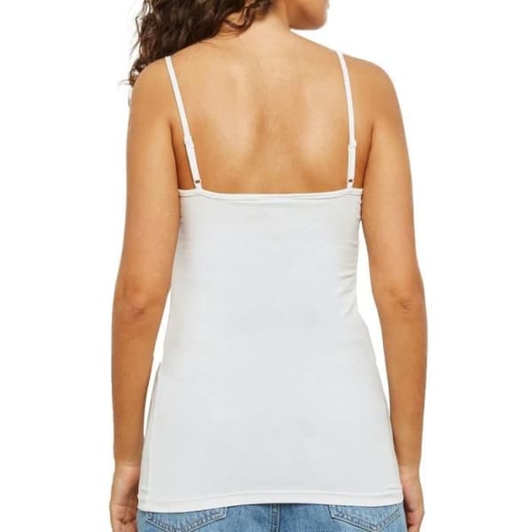 Linne för dam - JDY - Ava - Justerbara axelband - Vit - Slim fit